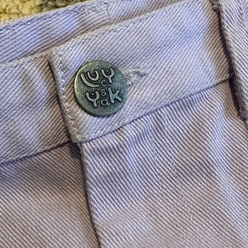 NWOT Lucy & Yak Light Lavender Mini Skirt - Picture 2 of 7